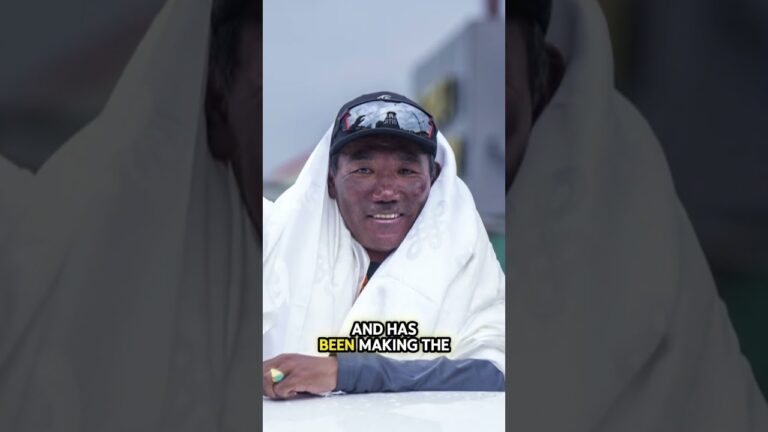 Renowned Sherpa scales Mt. Everest for record 30th time
