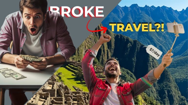 How I Traveled the WORLD With Just $500 (And You Can Too!)