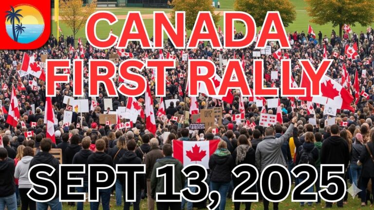 Canada First Rally in Toronto LIVE Protest Part 2