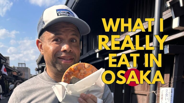 What I Really Eat In Osaka – Expat Life in Japan